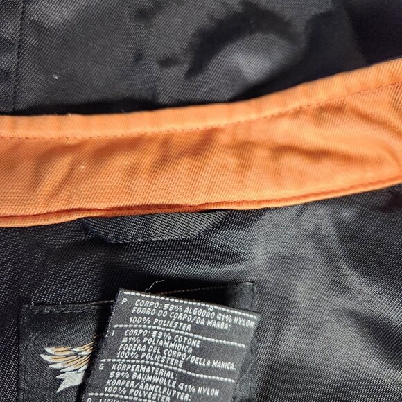 Women's XXL Harley Davidson #98147-03VW Nylon Cafe Racer Jacket - Picture 7 of 7
